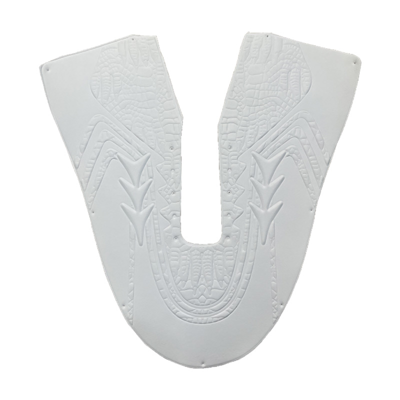 Vacuum formed shoe upper