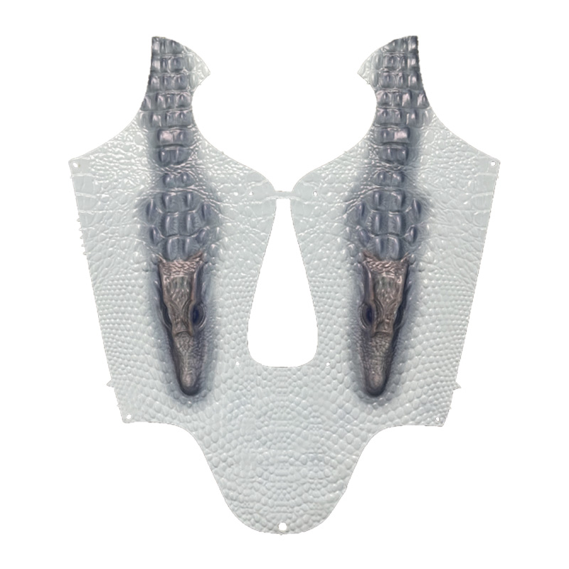 Vacuum formed shoe upper
