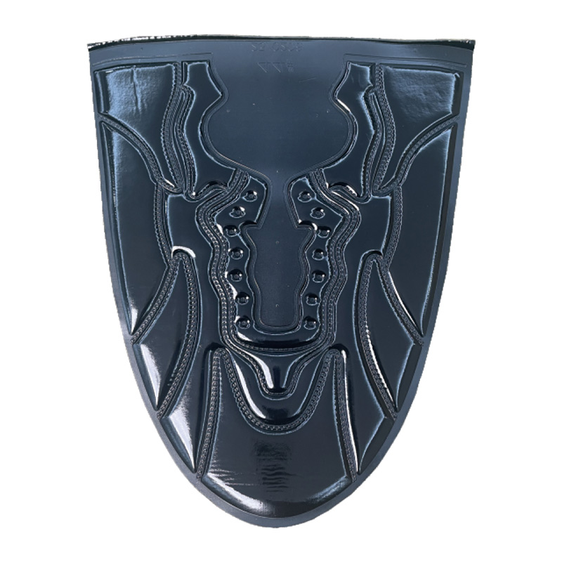 Vacuum formed shoe upper